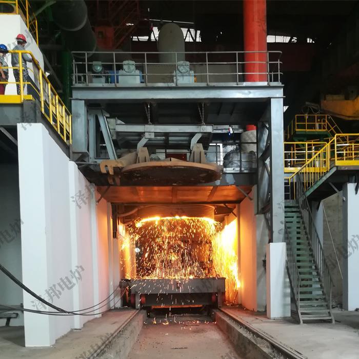 橋架式120tLF鋼包精煉爐
