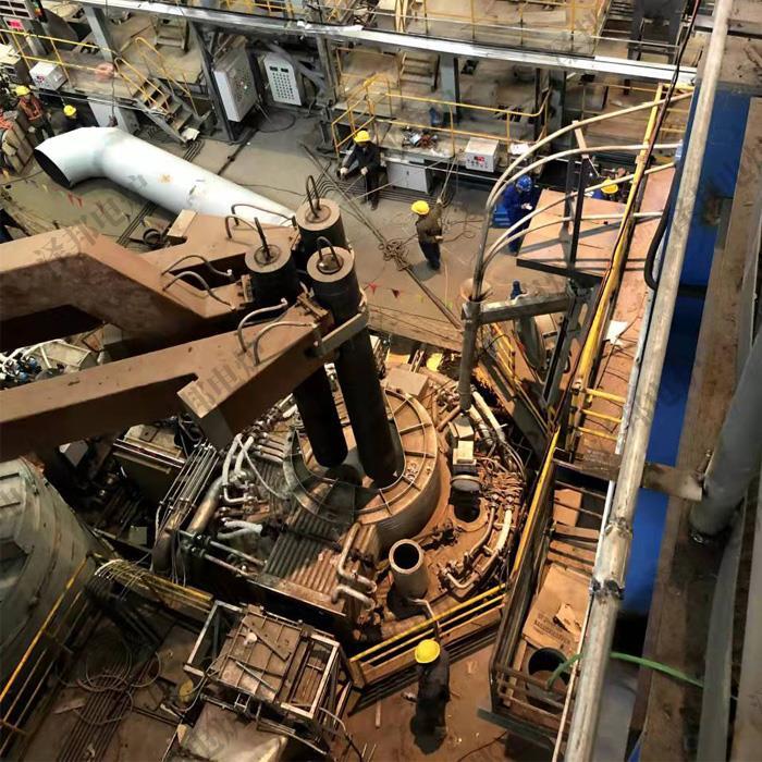 130tLF旋轉雙工位鋼包電弧爐