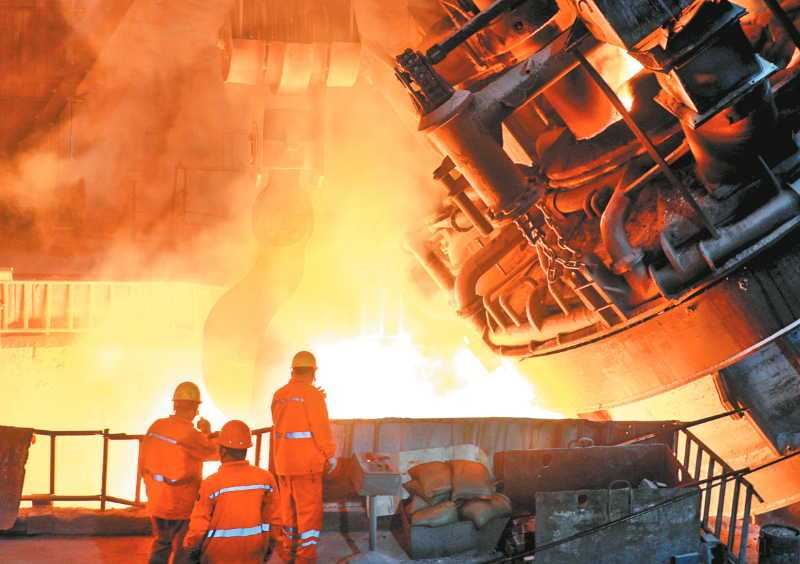 雙聯冶煉“澆鑄”380噸新紀錄
